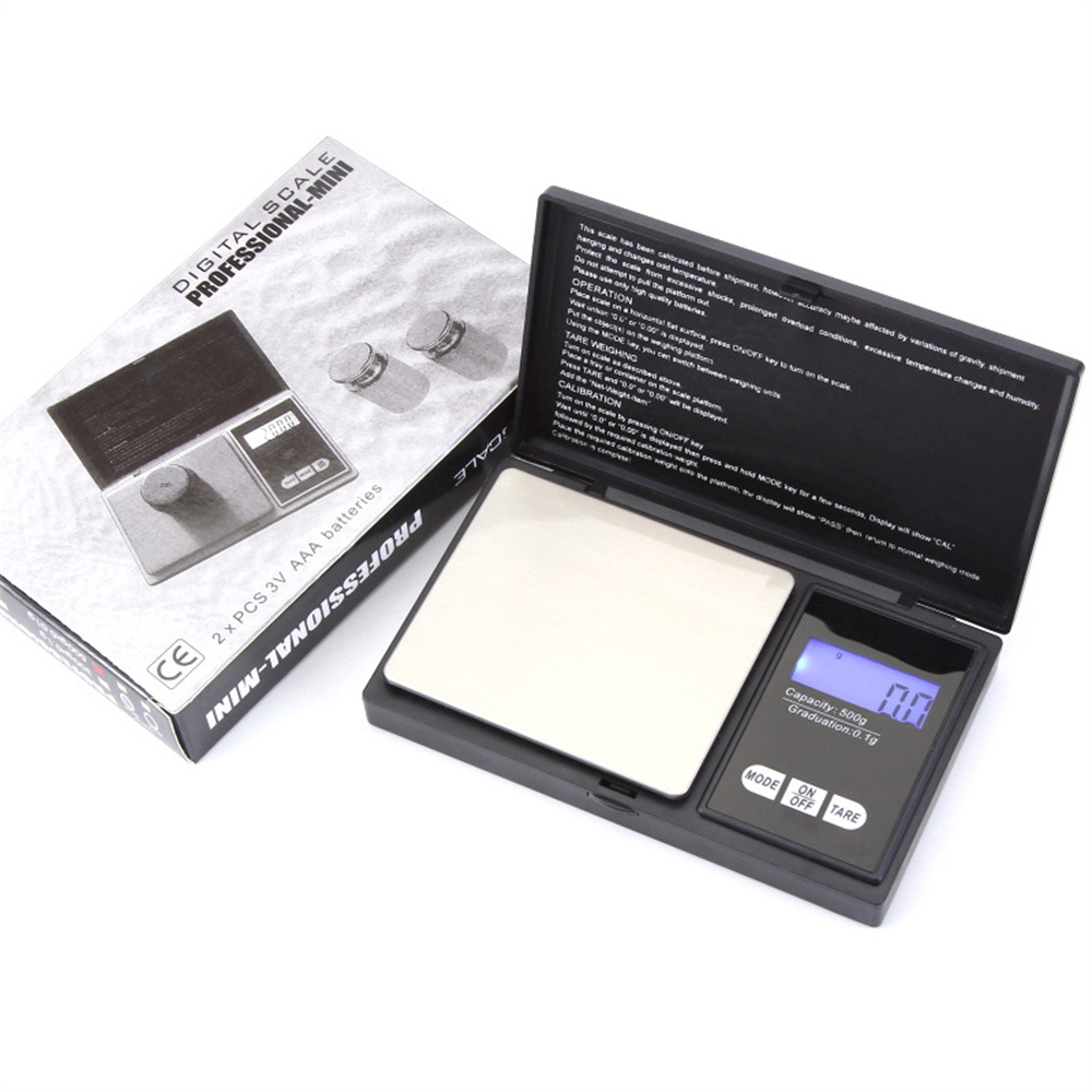Candle Wax Scale - Mini Sieraden Schaal 0.01g Elektronische Rvs