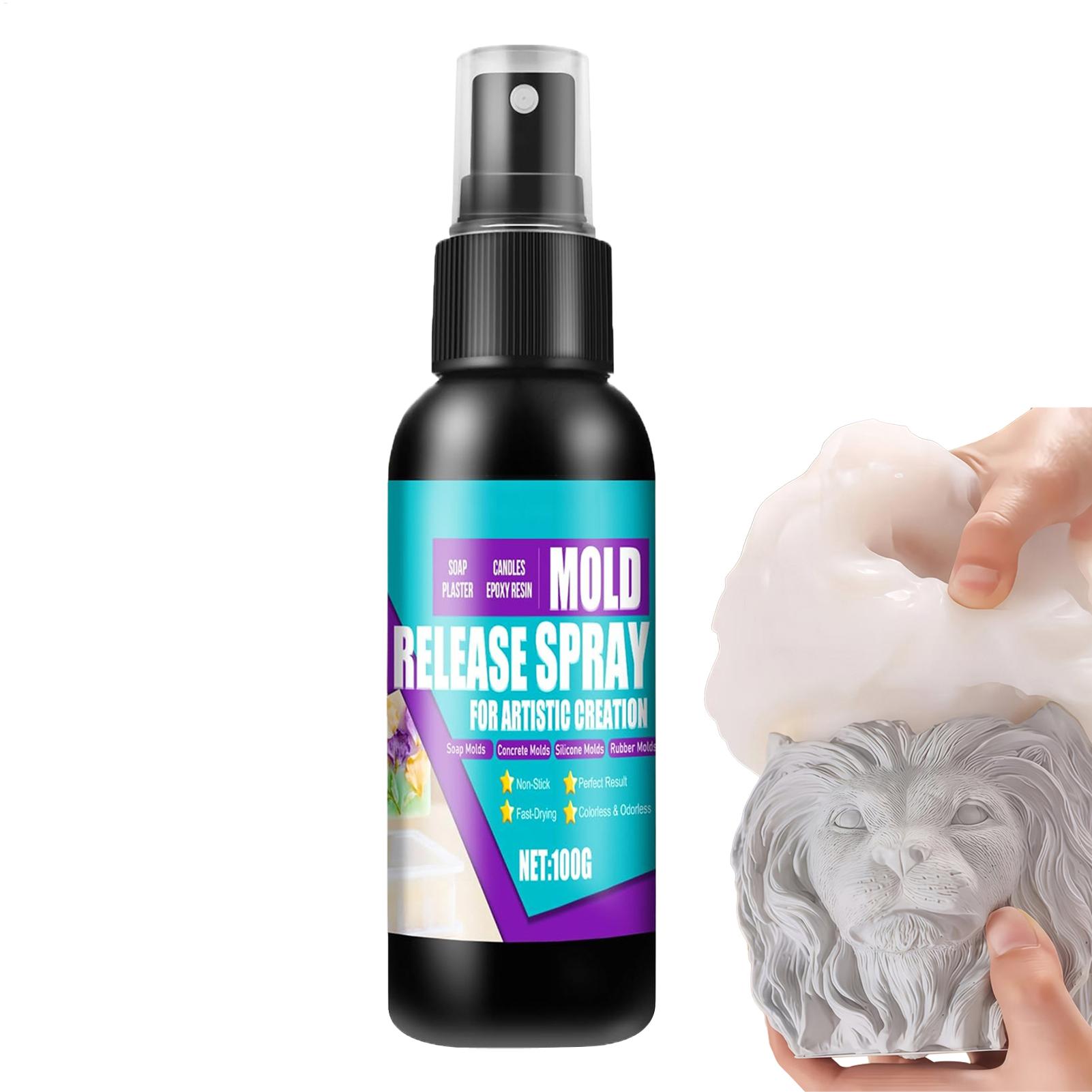 Candle Supplies In - Mold Release Spray 100g Anti-aanbakmiddel voor