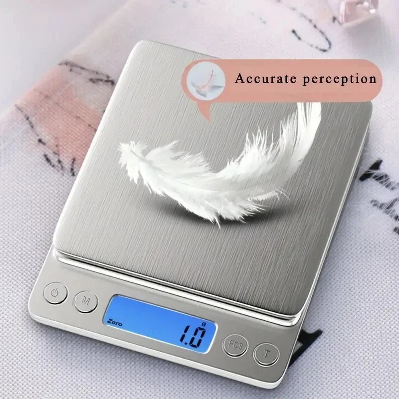 Candle Wax Scale - AccuWeight digitale keukenweegschaal Roestvrijstalen voedselweegschaal met