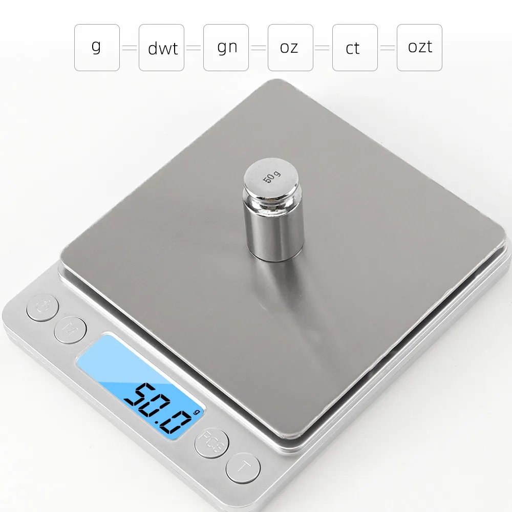 Candle Wax Scale - 3000g 0.1g Elektronische Weegschaal LCD Display