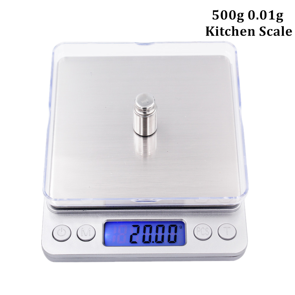 Candle Wax Scale - 500g/0.01g Sieradenweegschaal LCD Digitale Weegschaal Elektronische