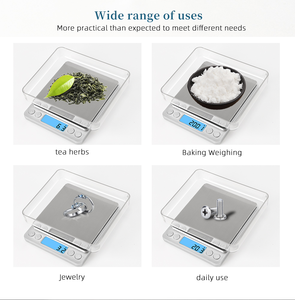 3000g 0.1g Elektronische Weegs - Candle Wax Scale recensie en prijs